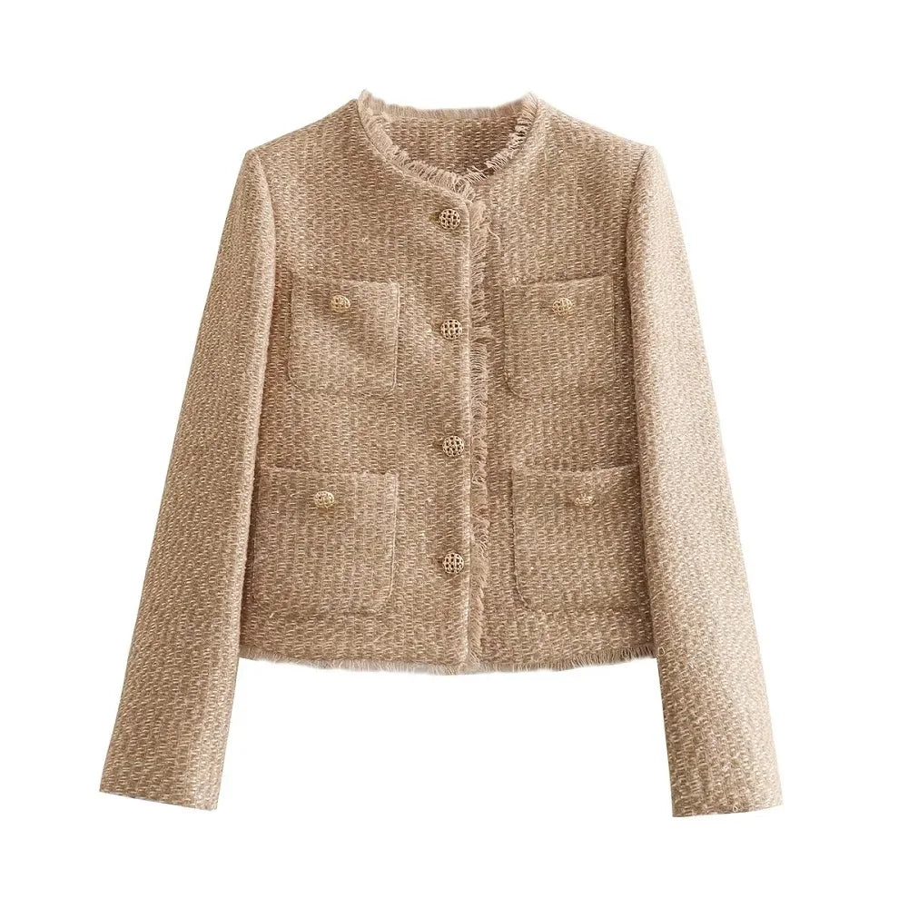 Blazer in Tweed | Eleganza Parigina | Stile Chic & Raffinato