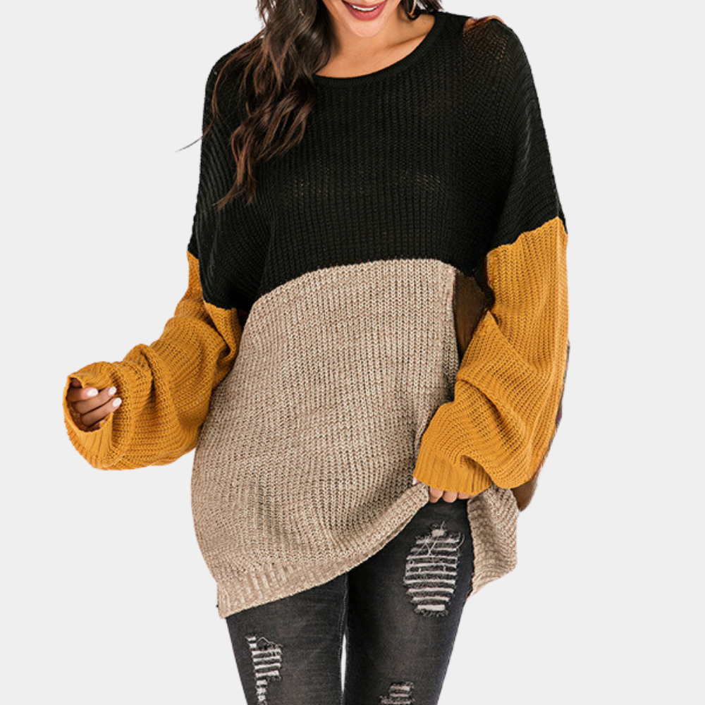 Maglione Oversize | Blocchi di Colore | Casual & Trendy