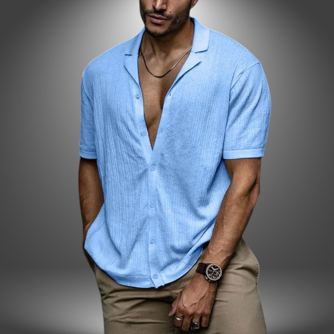 Camicia Estiva Texture Morbida