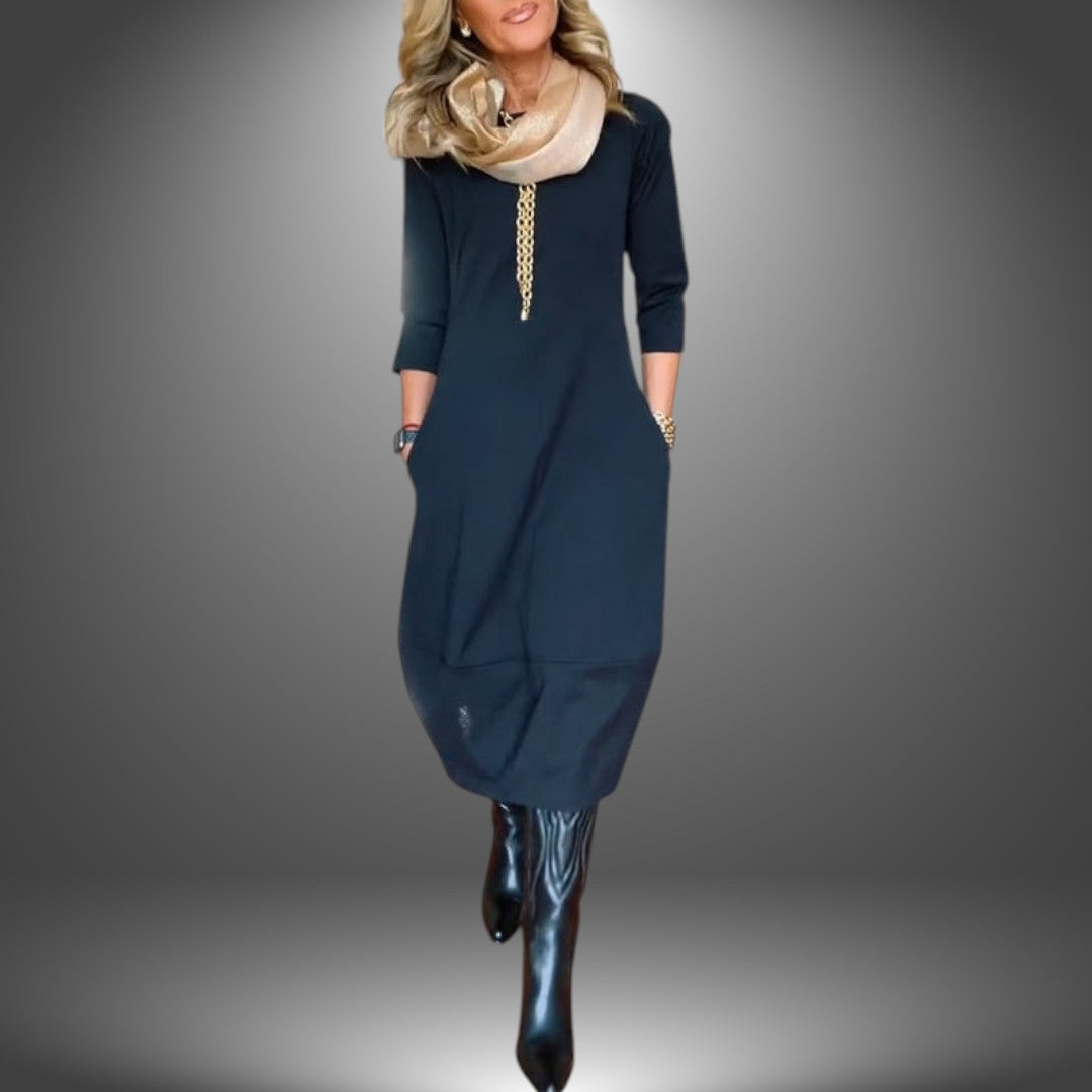 Vestito con Zip Elegante