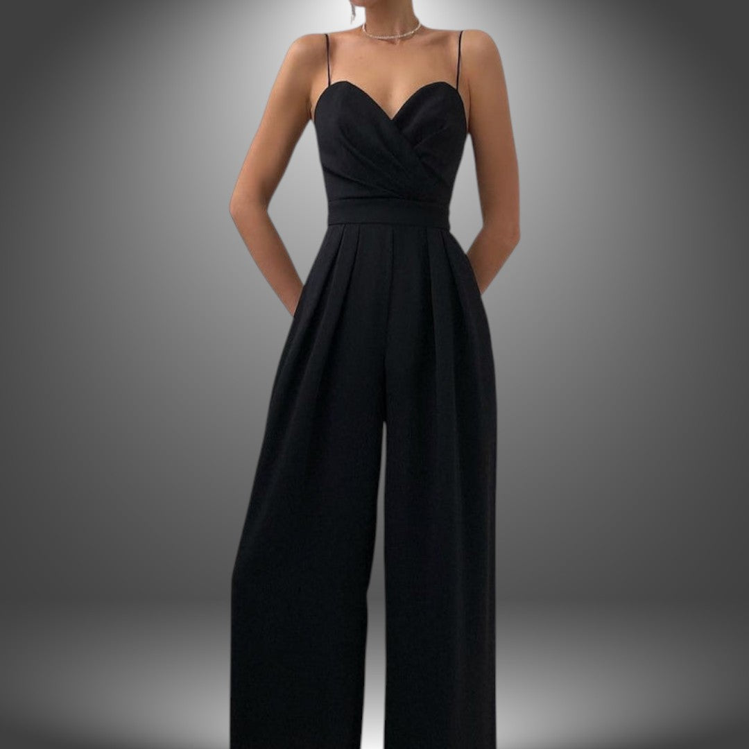 Jumpsuit Cerimonia con Scollo Cuore