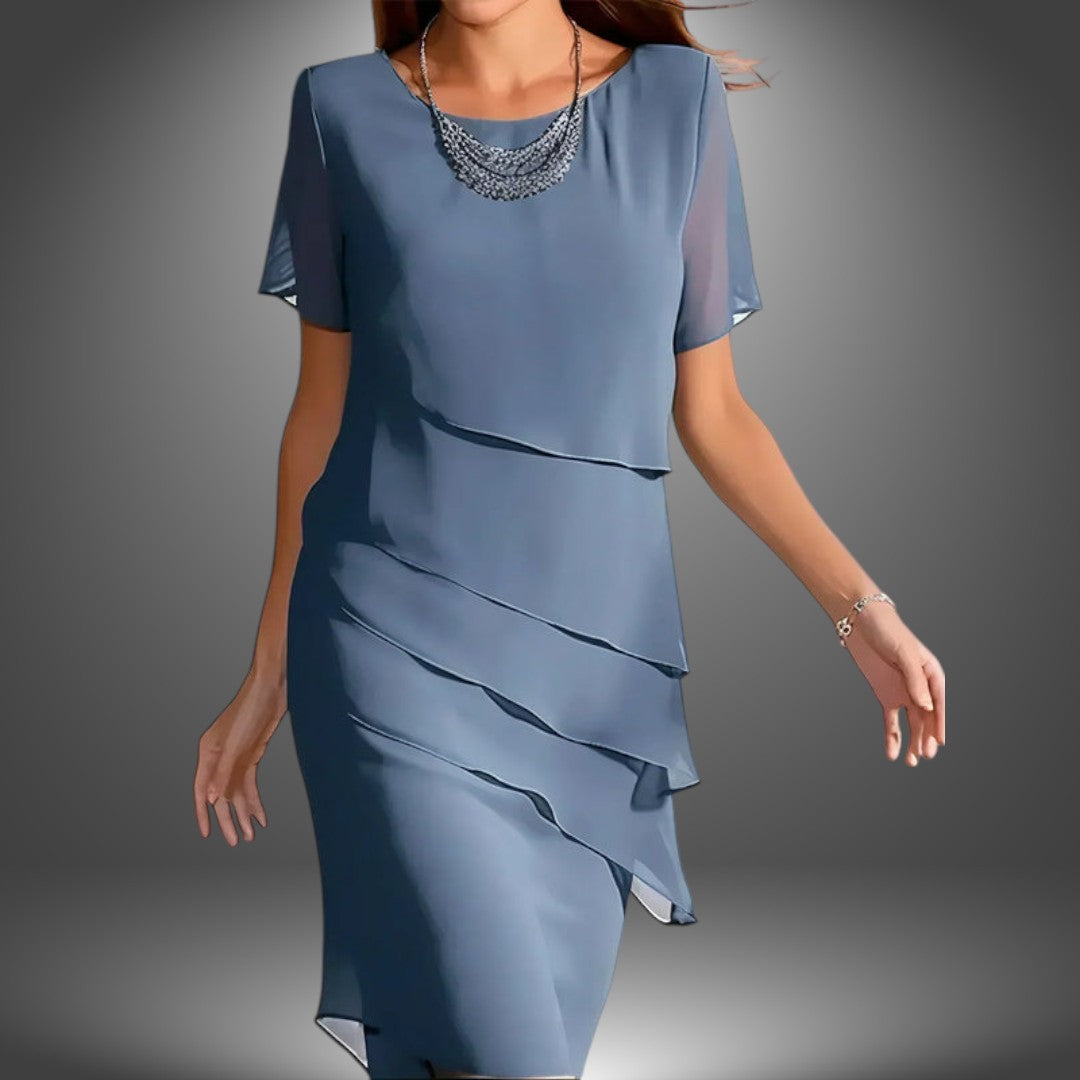 Abito Elegante a Balze