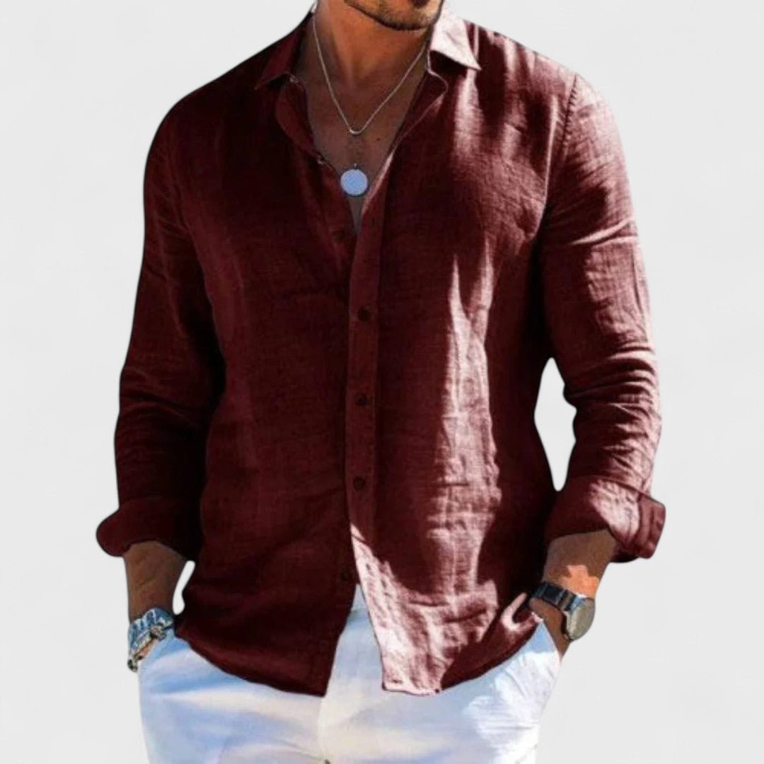 Camicia in Lino Uomo