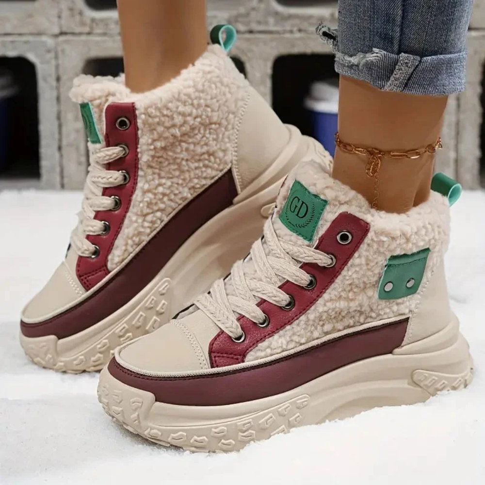 Sneakers invernali con pelliccia