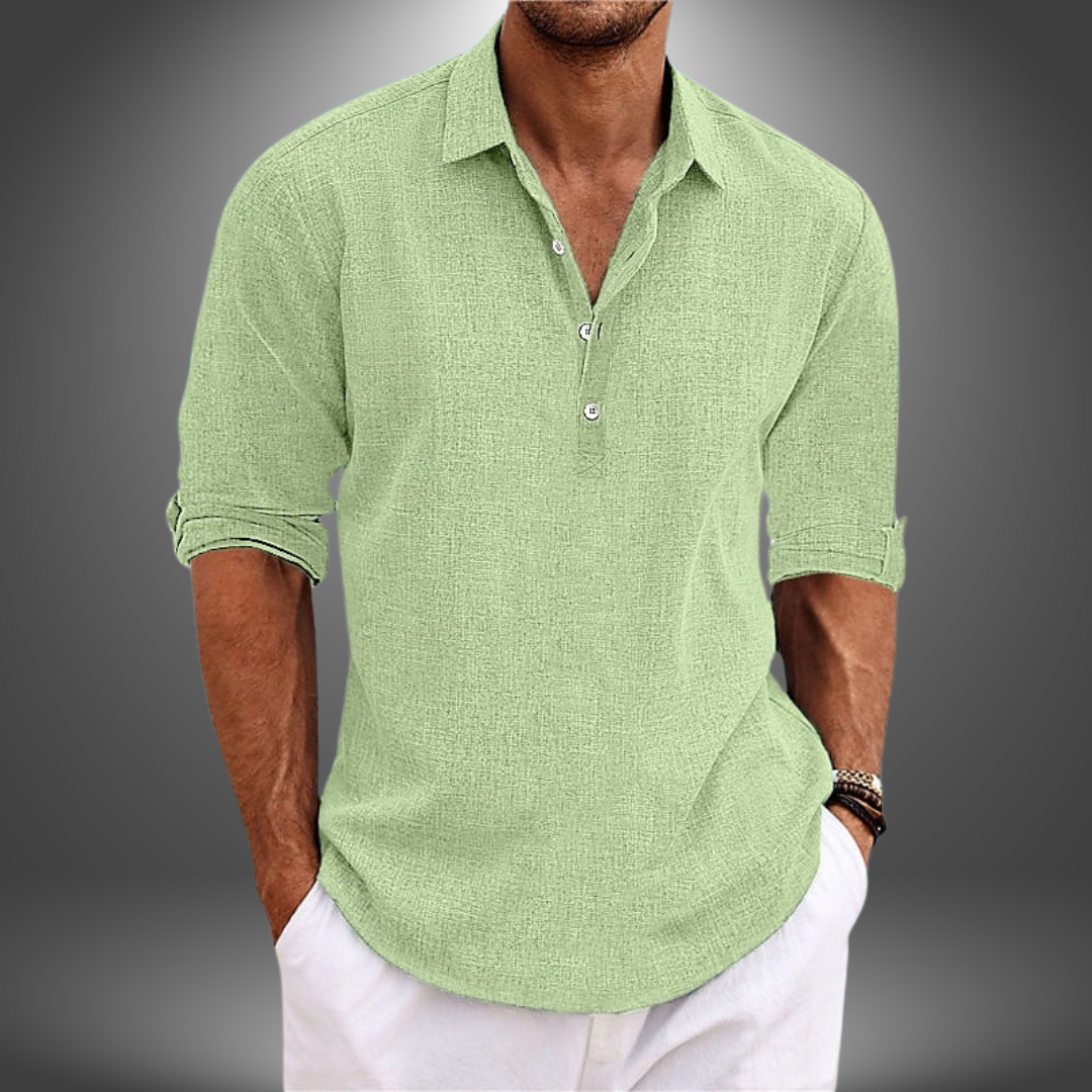 Camicia Lino Mare Uomo