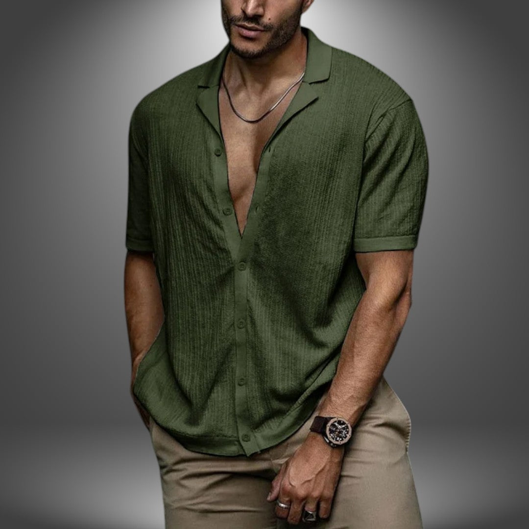 Camicia Estiva Texture Morbida