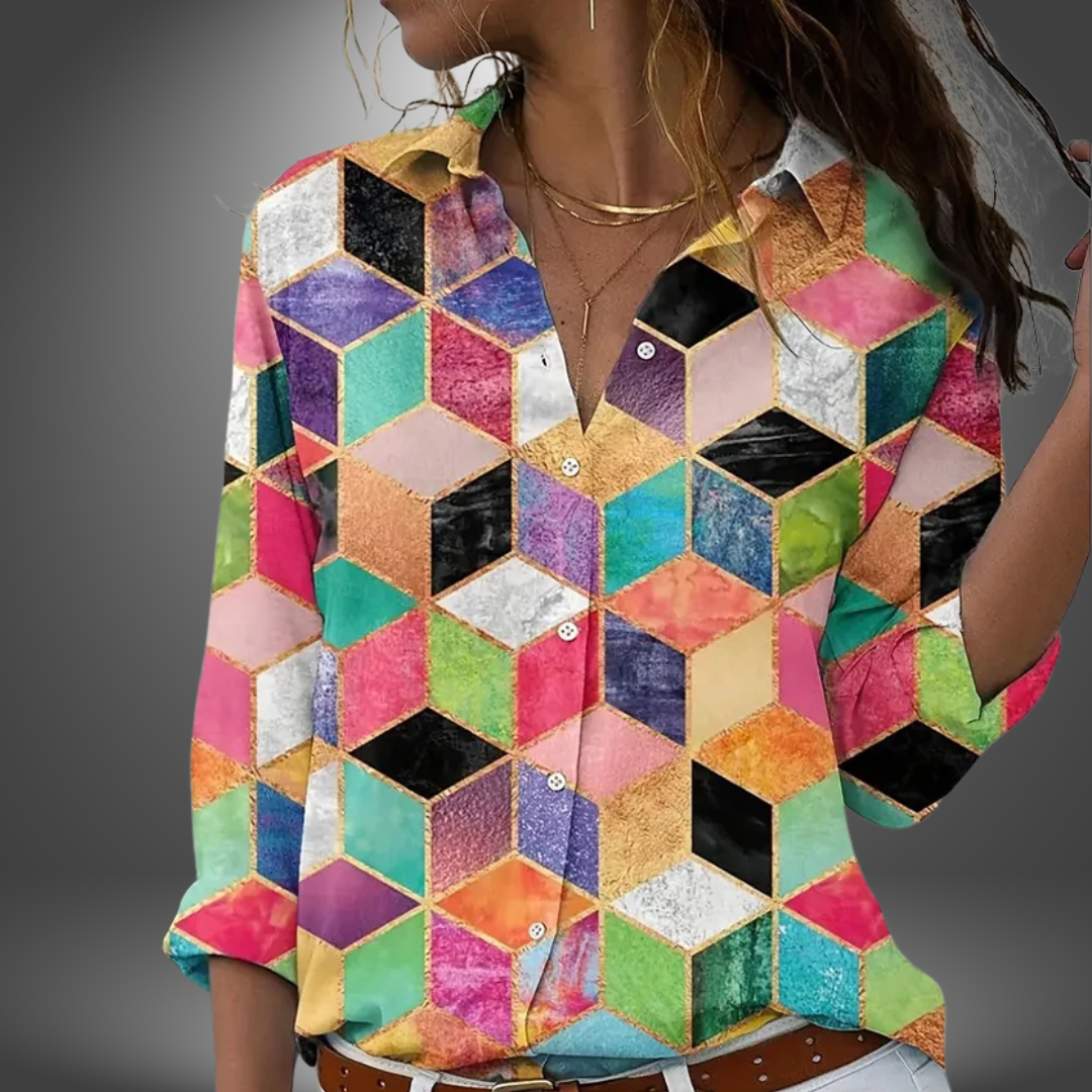 Camicia Floreale Multicolore