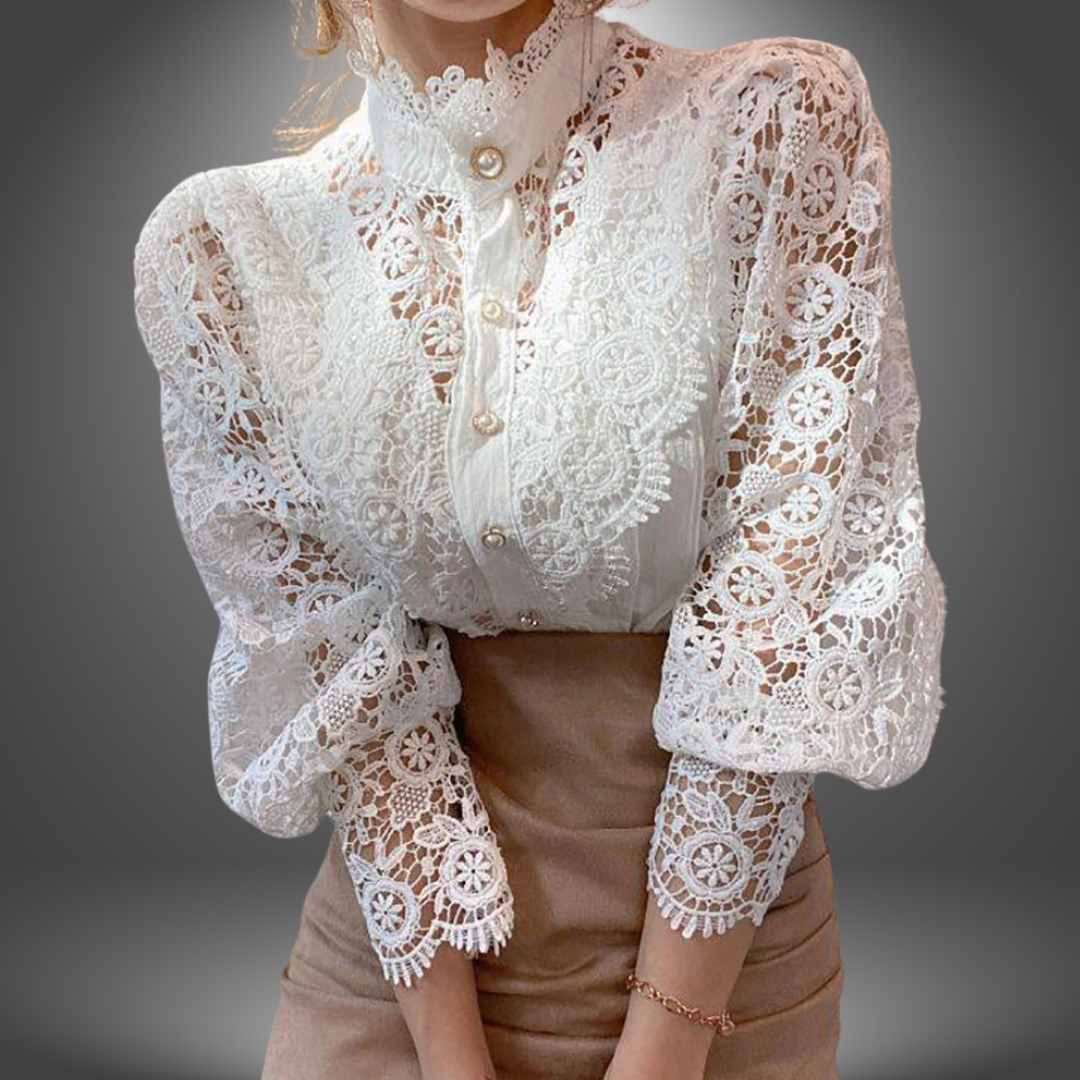 Camicetta Elegante in Pizzo