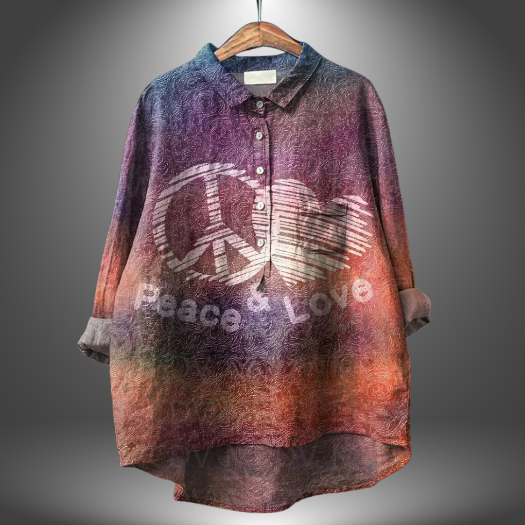 Camicia Floreale Peace