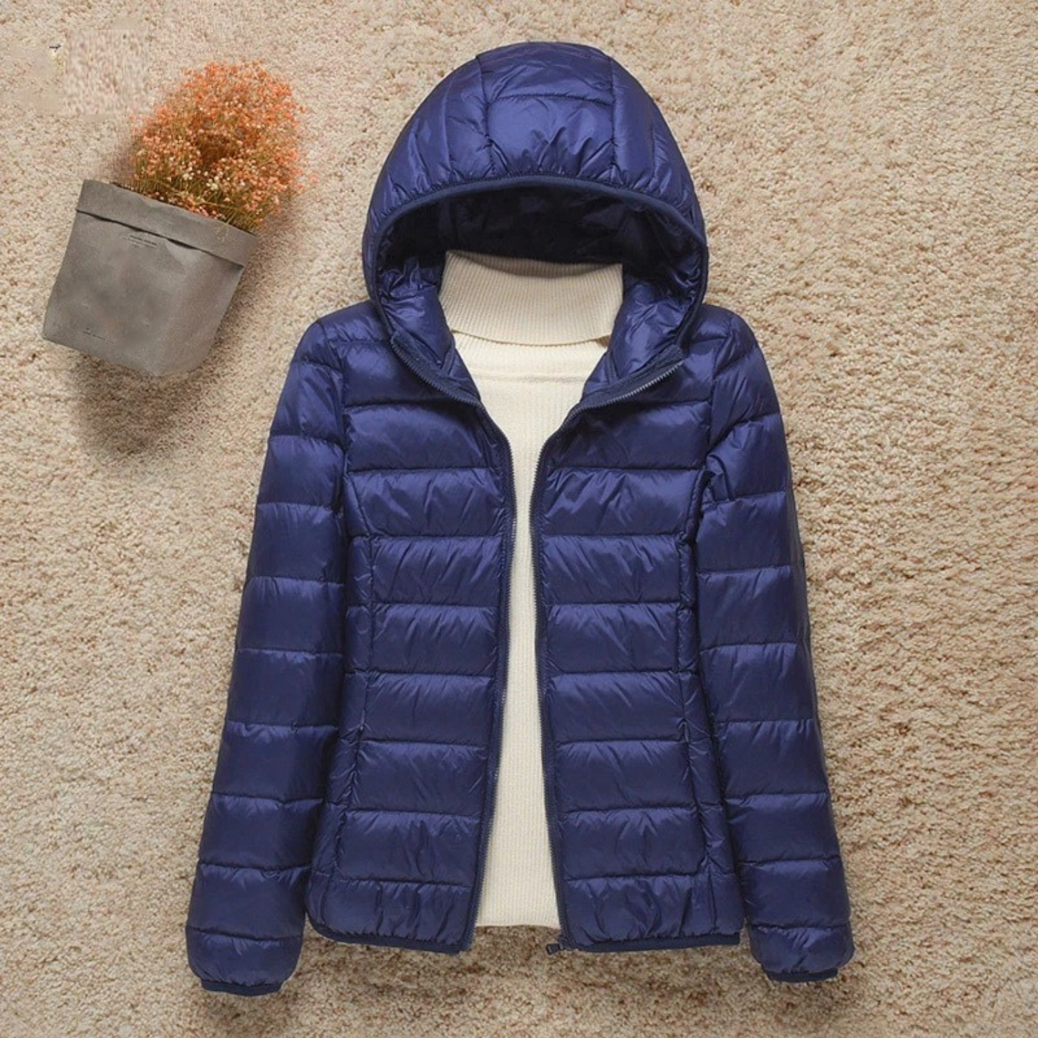 Giacca Piumino Donna | Poliestere Impermeabile | Ultraleggera Trapuntata