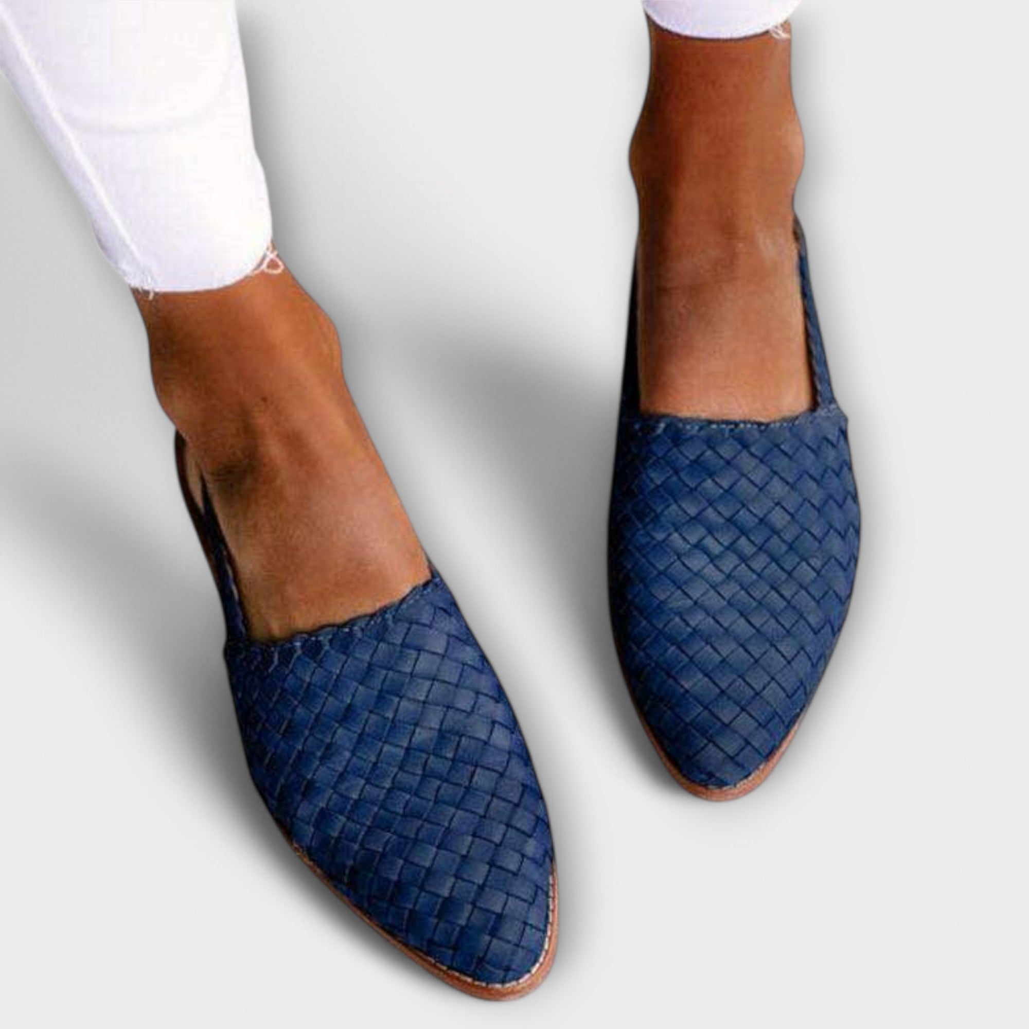 Ballerine Intrecciate Donna | Pelle Naturale | Comfort Estivo