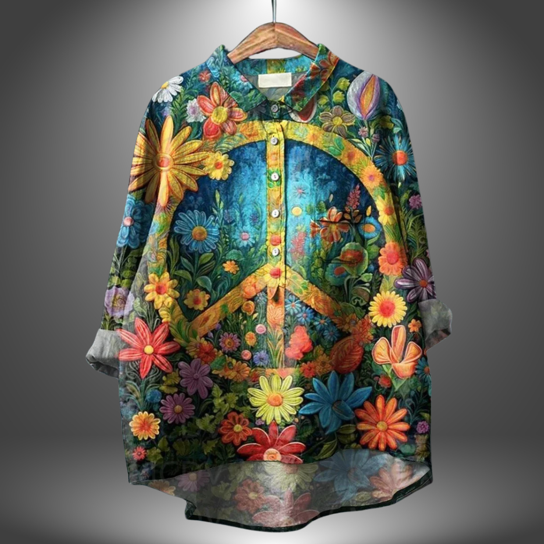 Camicia Floreale Peace