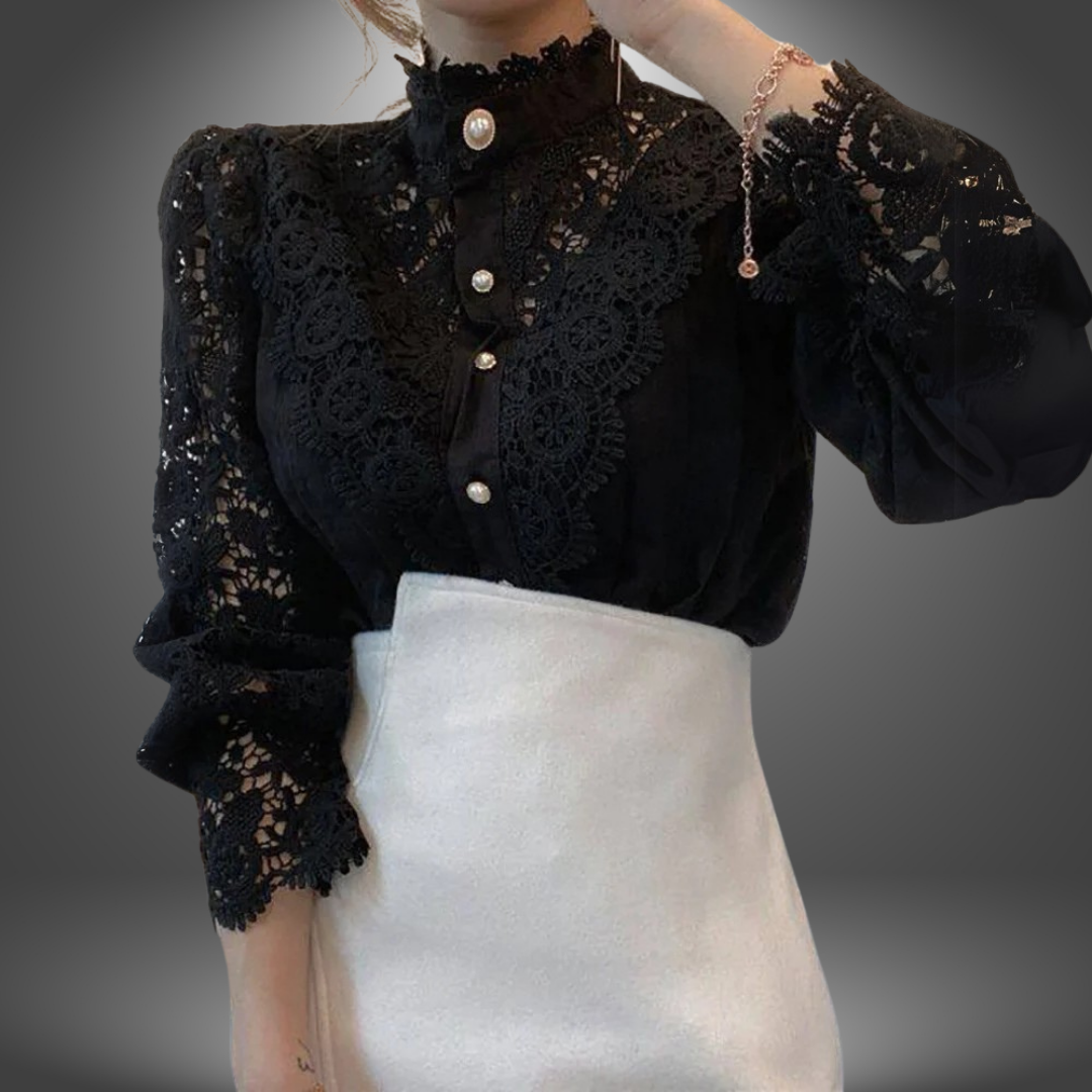 Camicetta Elegante in Pizzo