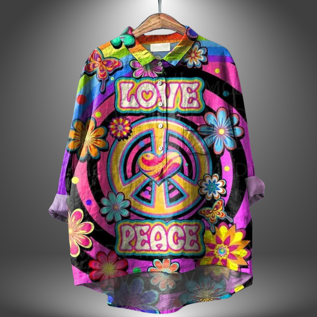 Camicia Floreale Peace