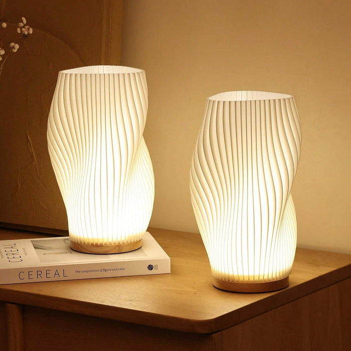 Lampada Ondulata da Comodino