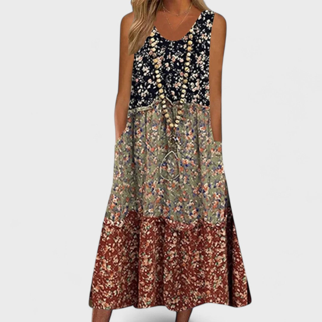 Vestito Estivo Floreale Boho