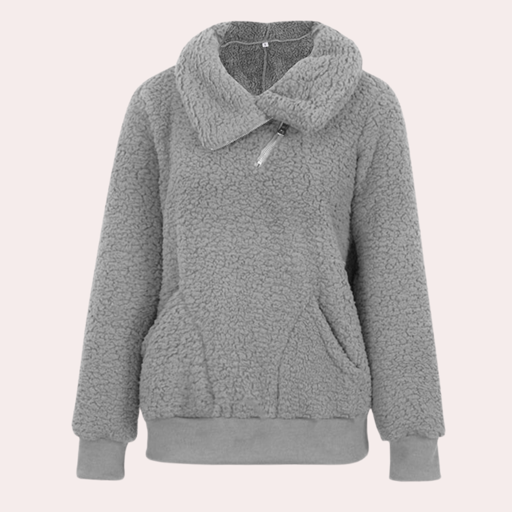 Felpa Teddy | Collo Alto | Morbida & Calda