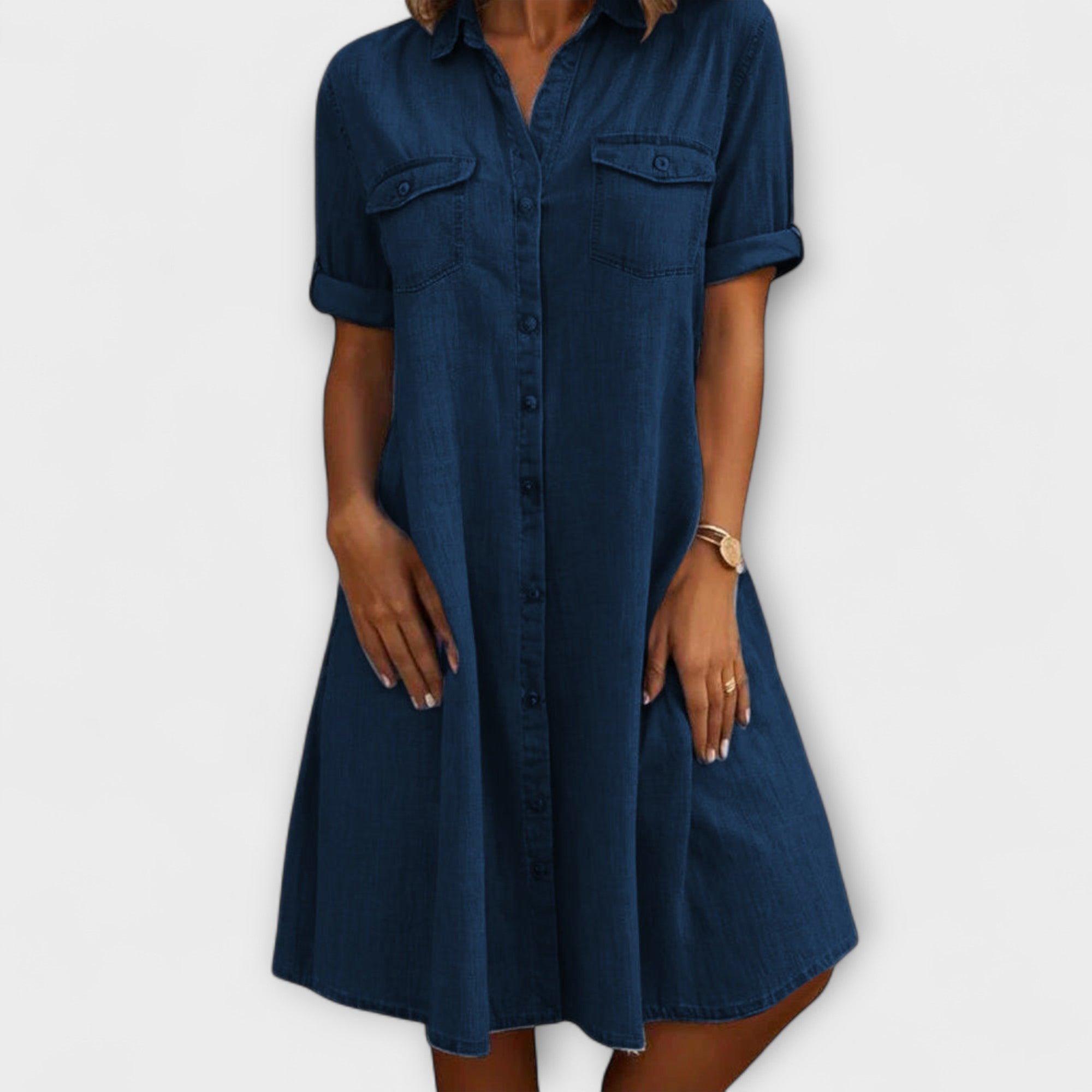 Abito chemisier denim