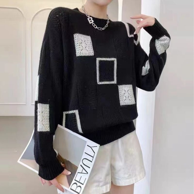 Maglione Geometrico a Blocchi