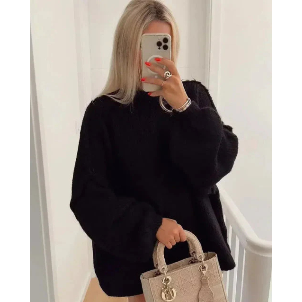 Maglione Oversize | Maniche a Sbuffo | Caldo e Chic