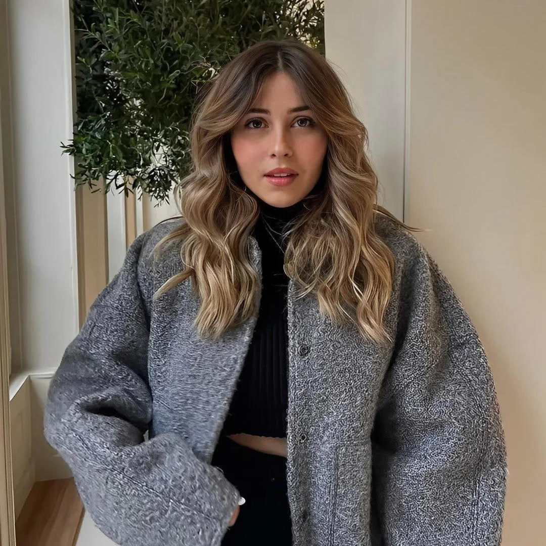 Cappotto Oversize Corto | Elegante e Morbido | Stile Minimal Chic