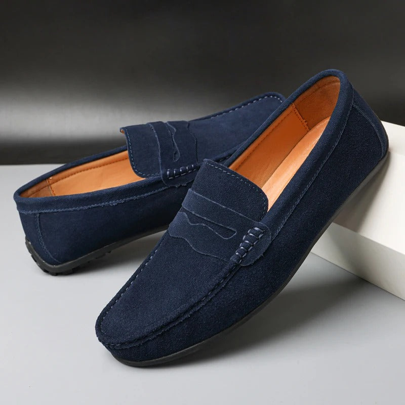Mocassini in Camoscio | Eleganti e Confortevoli | Ideali per l’Estate