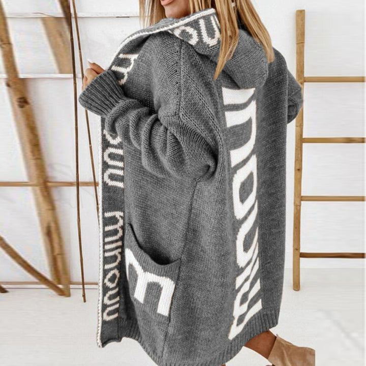 Maglione Geometrico | Stampa Grafica | Stile Moderno