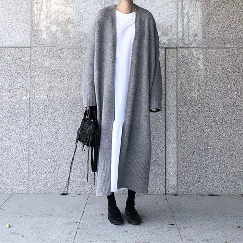 Cappotto Lungo Minimal | Elegante & Versatile | Stile Moderno