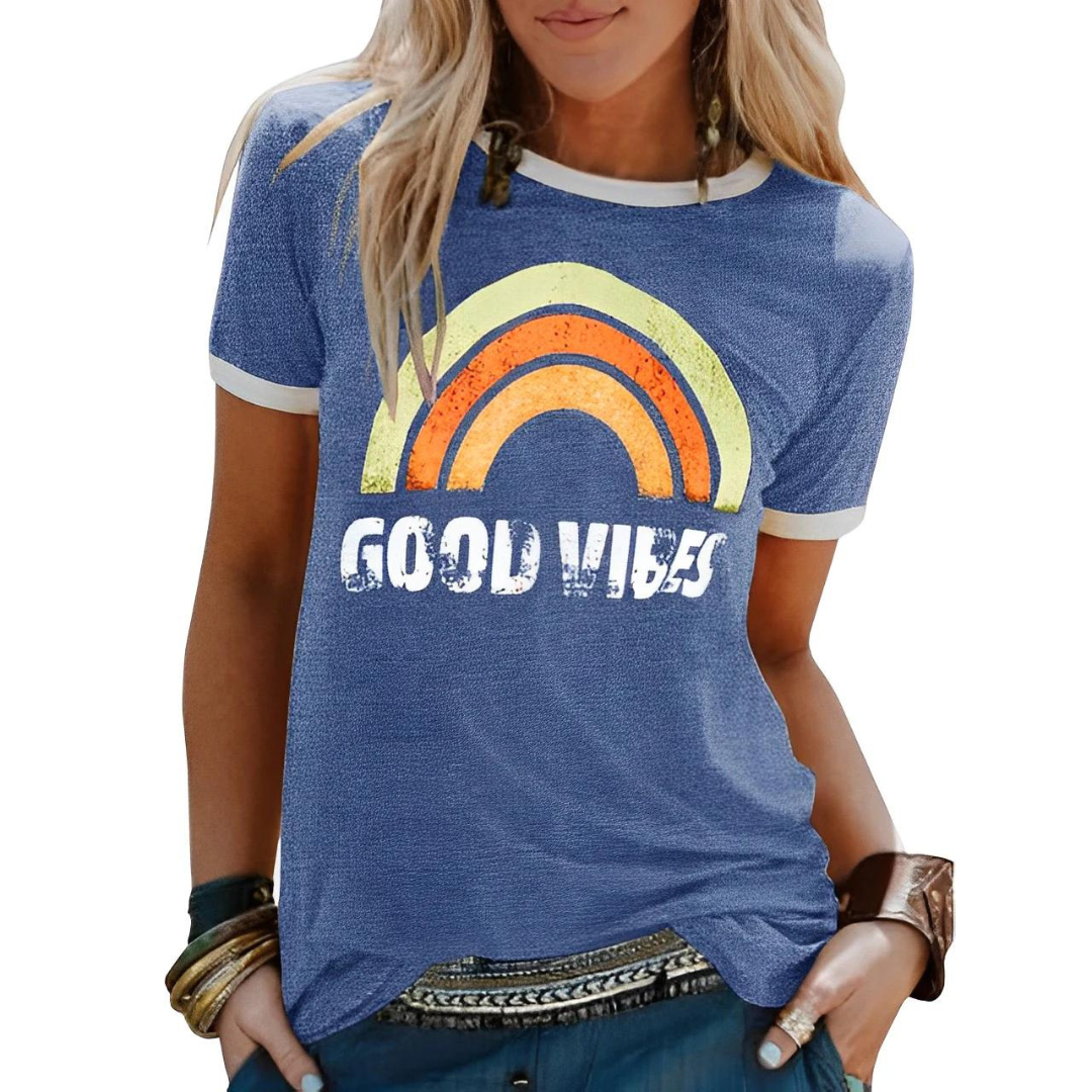 T-shirt Good Vibes vintage