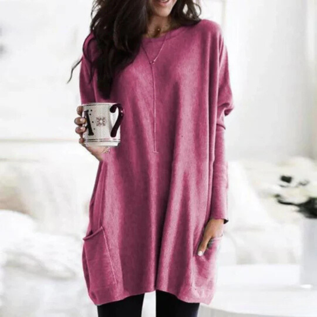 Maglione Oversize | Misto Cotone | Con Tasche