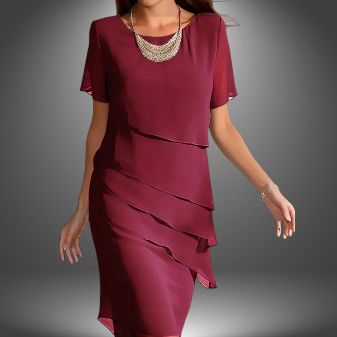Abito Elegante a Balze