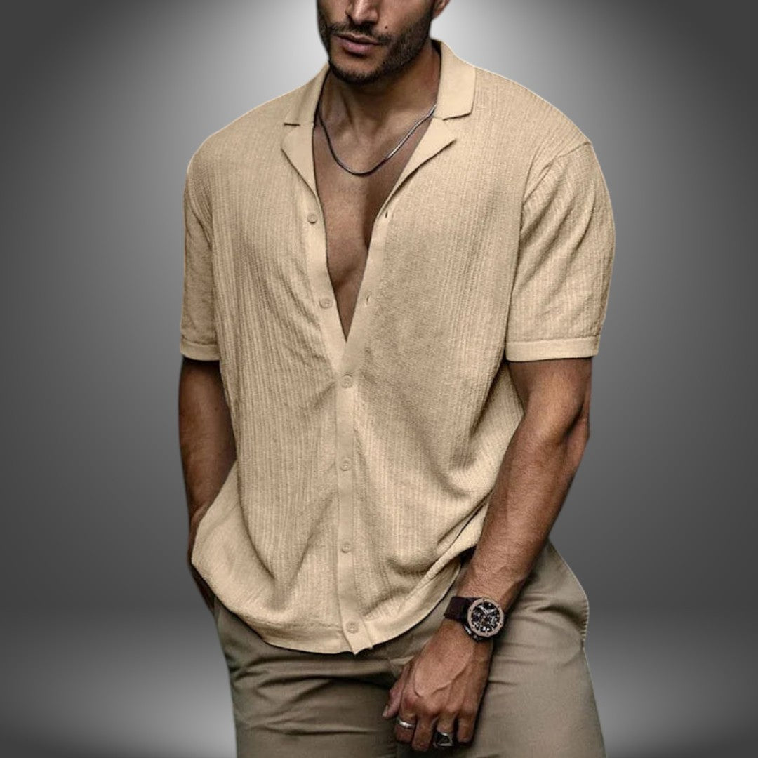 Camicia Estiva Texture Morbida