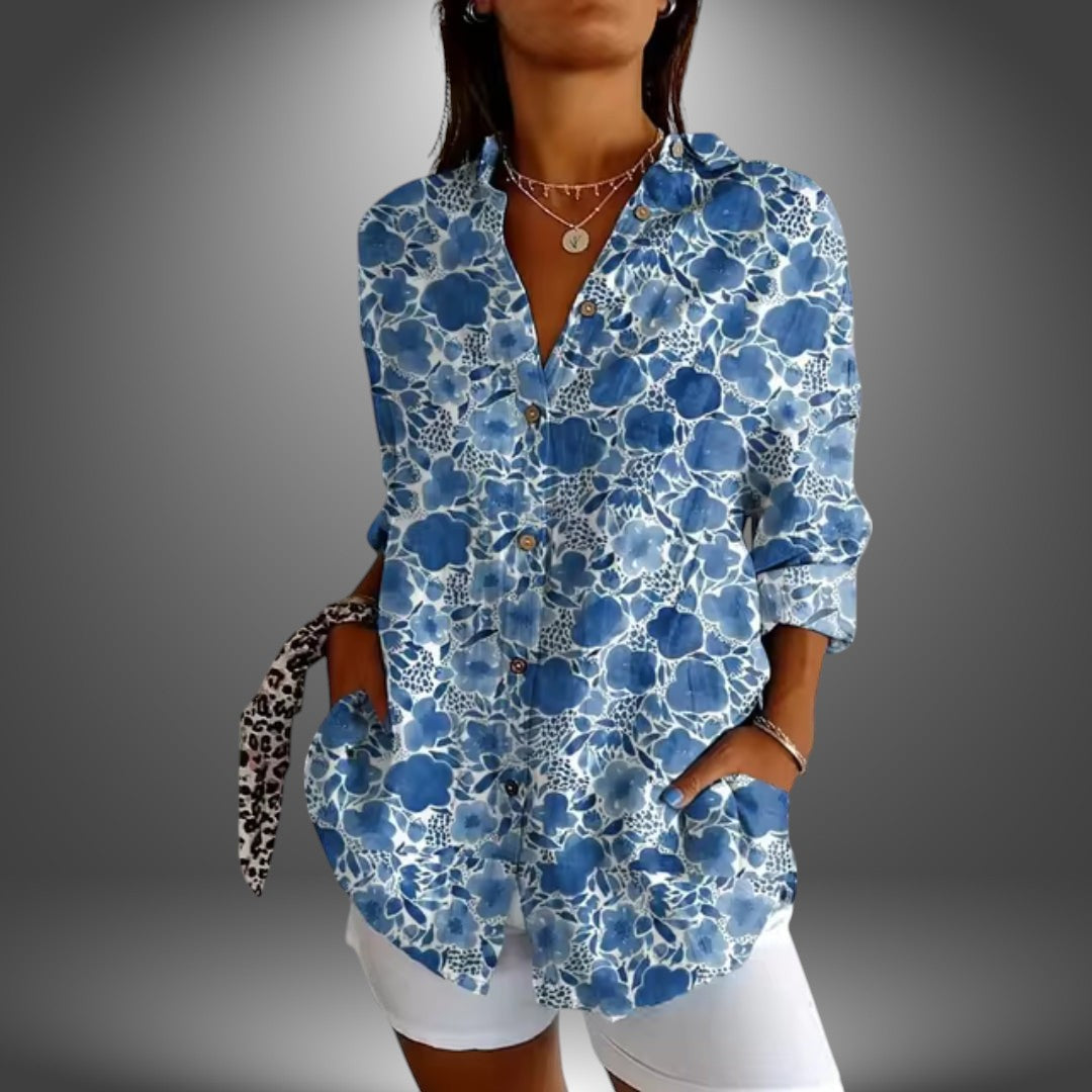 Camicia Floreale Donna