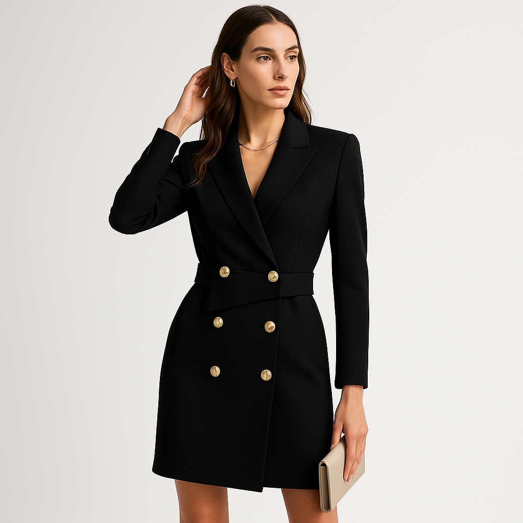 Abito Blazer Doppiopetto | Elegante e Chic | Perfetto per Serate Glam