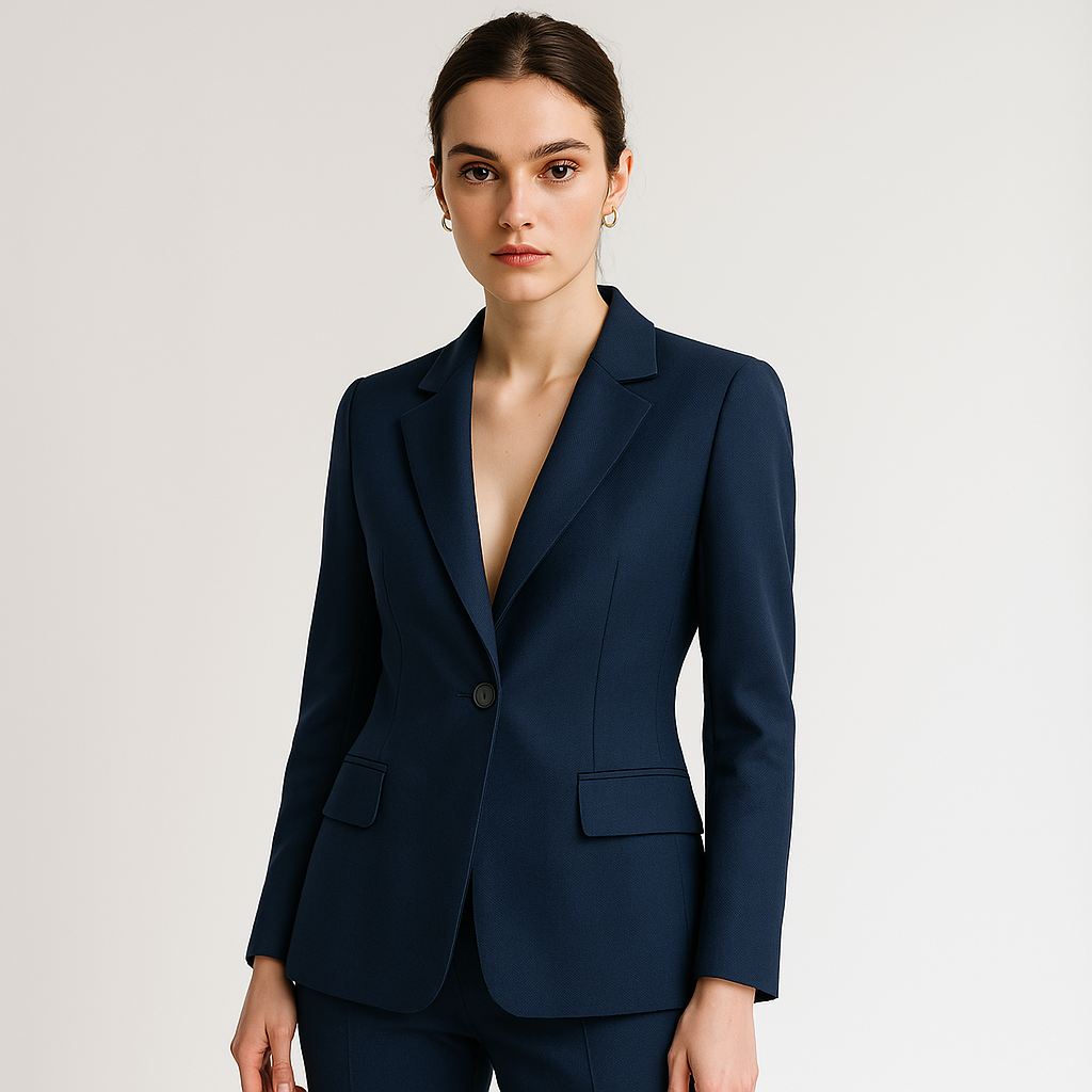Blazer Sartoriale | Poliestere | Eleganza e Taglio Slim