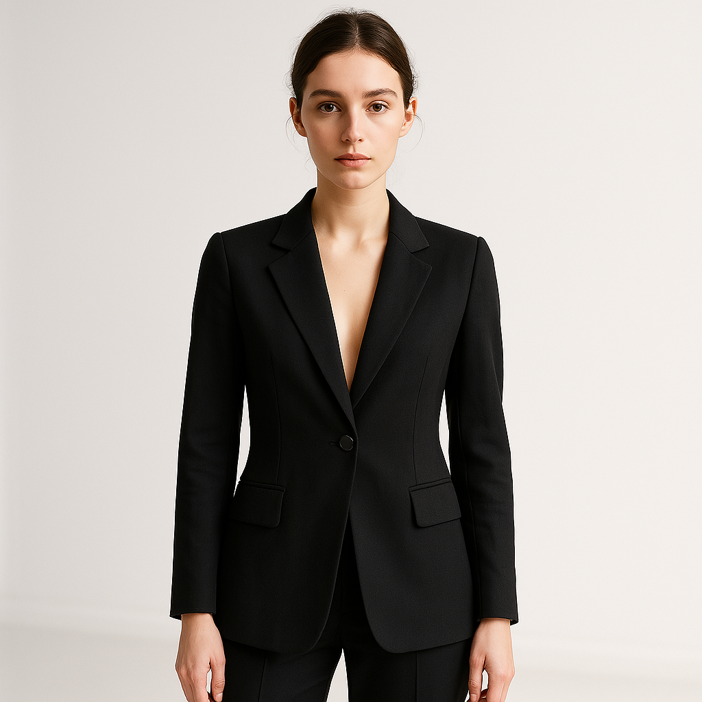 Blazer Sartoriale | Poliestere | Eleganza e Taglio Slim