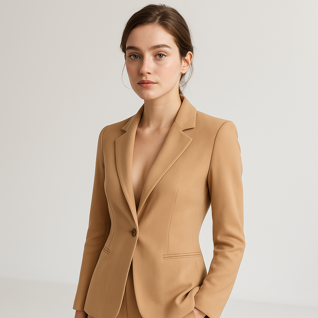 Blazer Sartoriale | Poliestere | Eleganza e Taglio Slim
