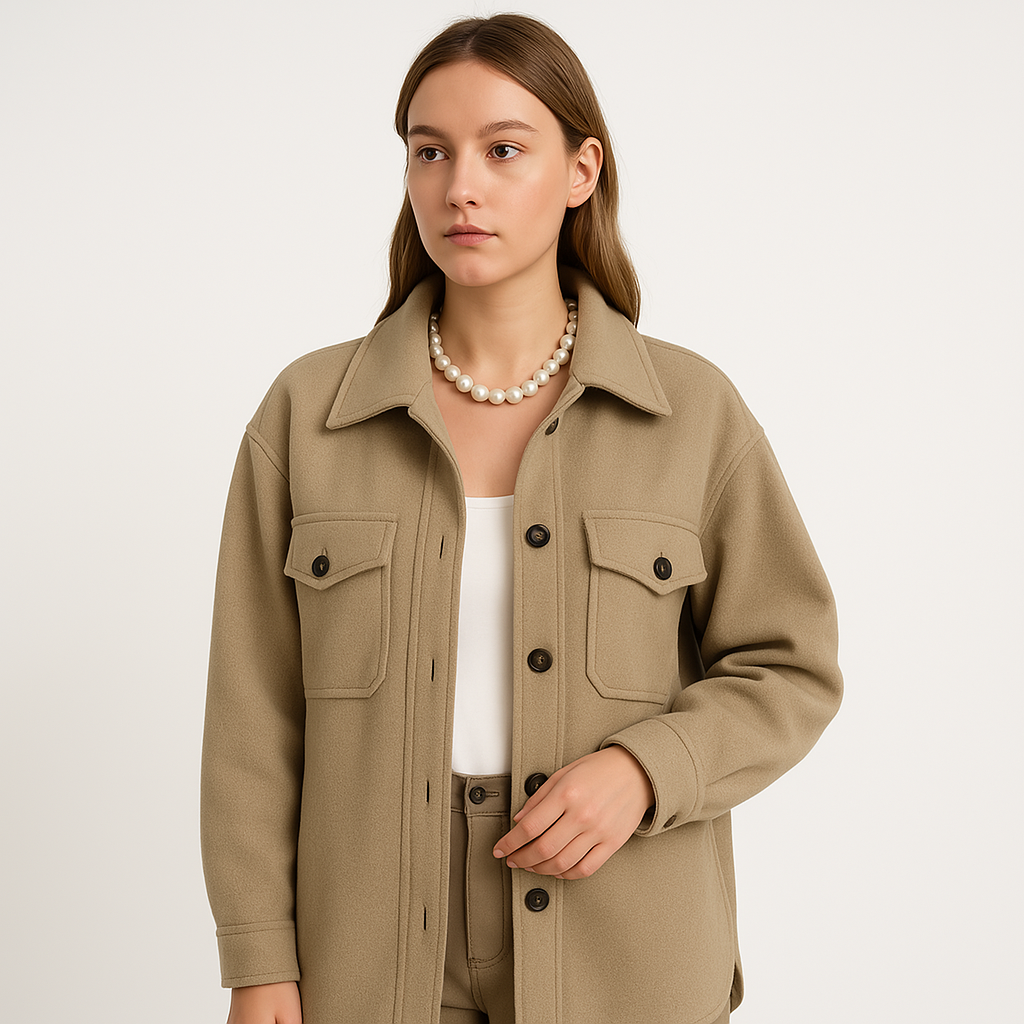 Surchemise Oversize | Automne | Élégante et Confortable