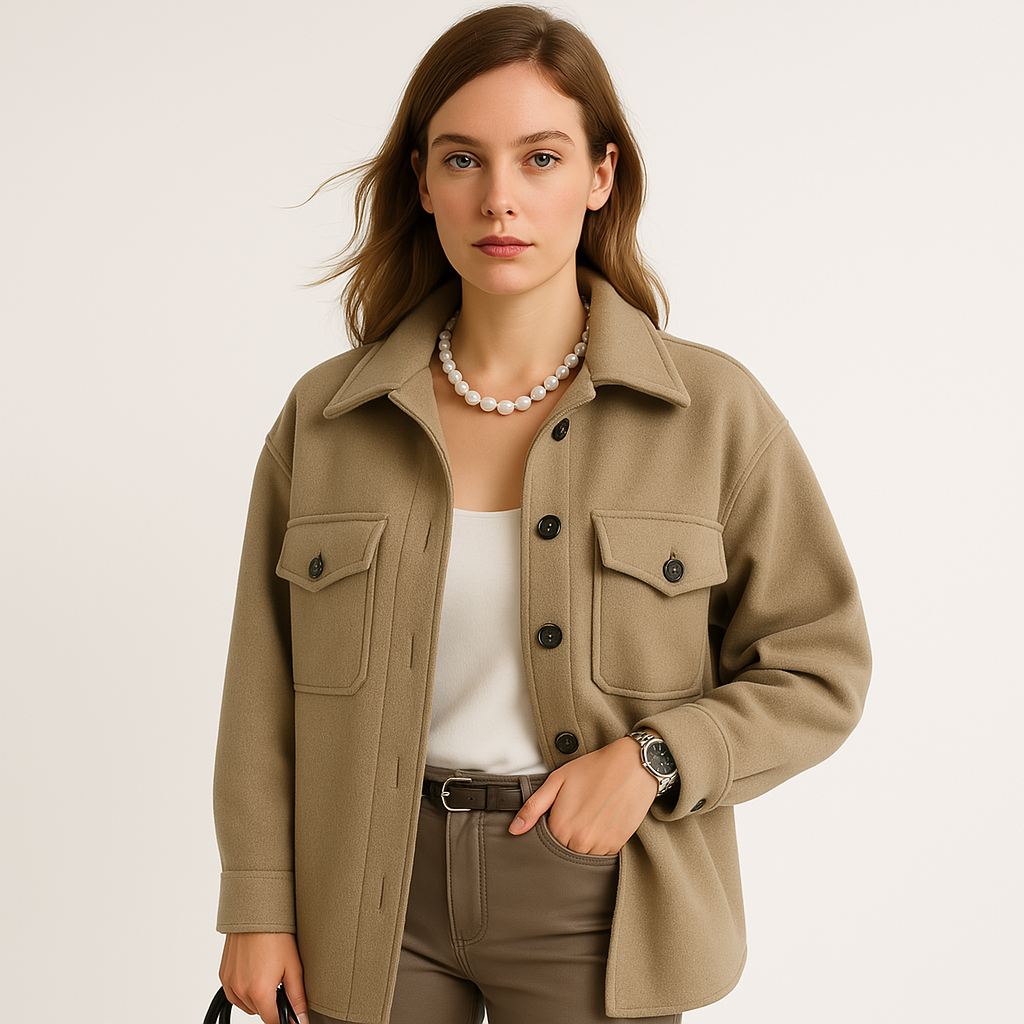 Surchemise Oversize | Automne | Élégante et Confortable