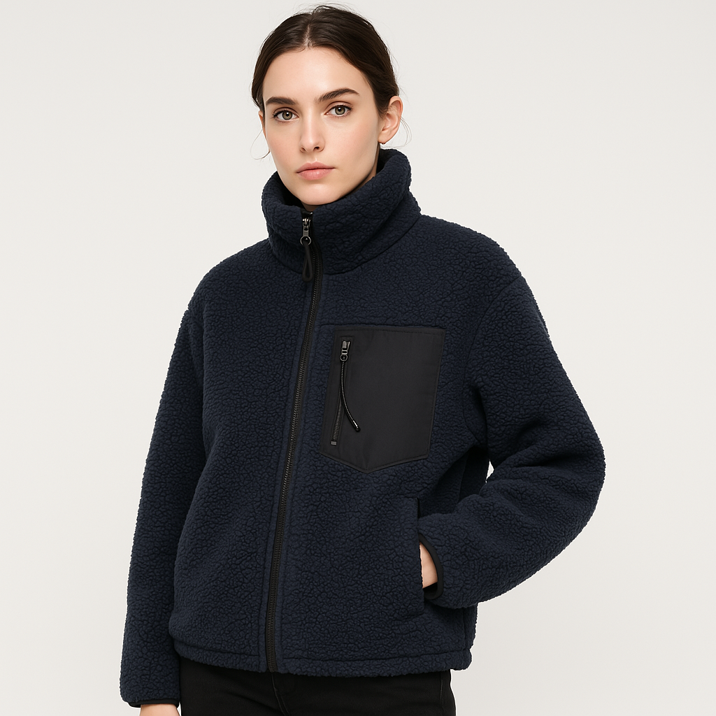 Giacca Sherpa | Pile Caldo | Stile Urbano Contemporaneo