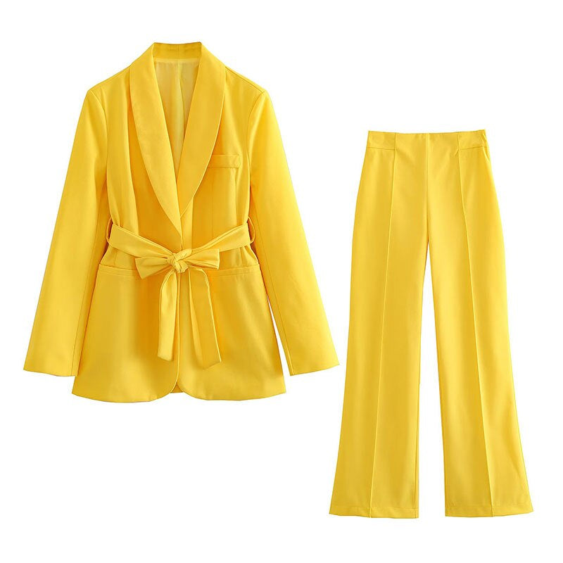 Tailleur con Cintura