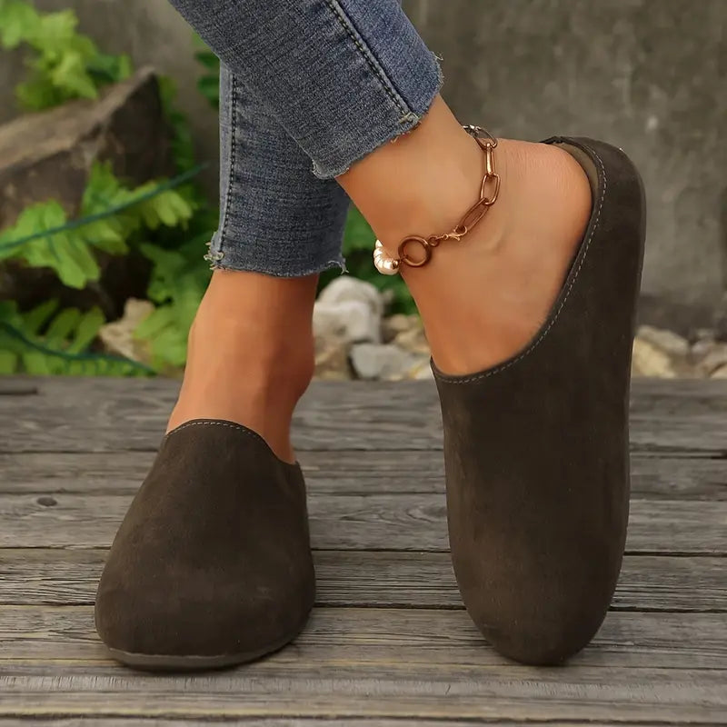 Ciabatte Casual Donna | Microfibra Scamosciata | Comfort Quotidiano