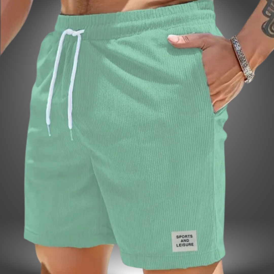 Shorts Velluto a Coste Sportivi