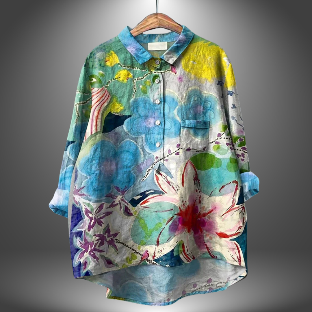 Camicia Floreale Oversize