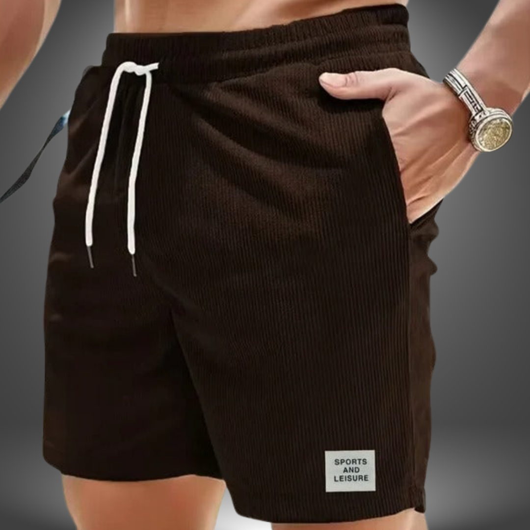 Shorts Velluto a Coste Sportivi