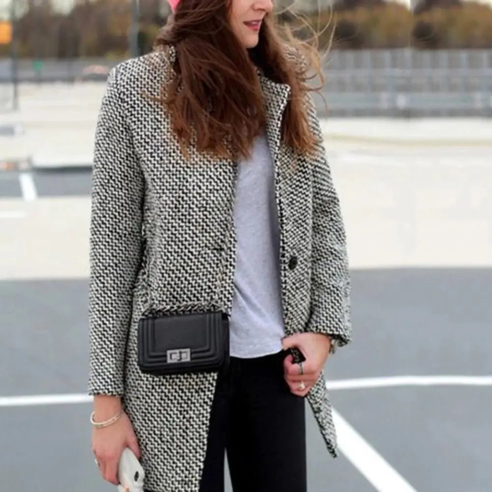 Cappotto Tweed Fantasia Classica