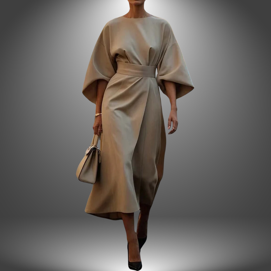 Abito Midi Strutturato Elegante
