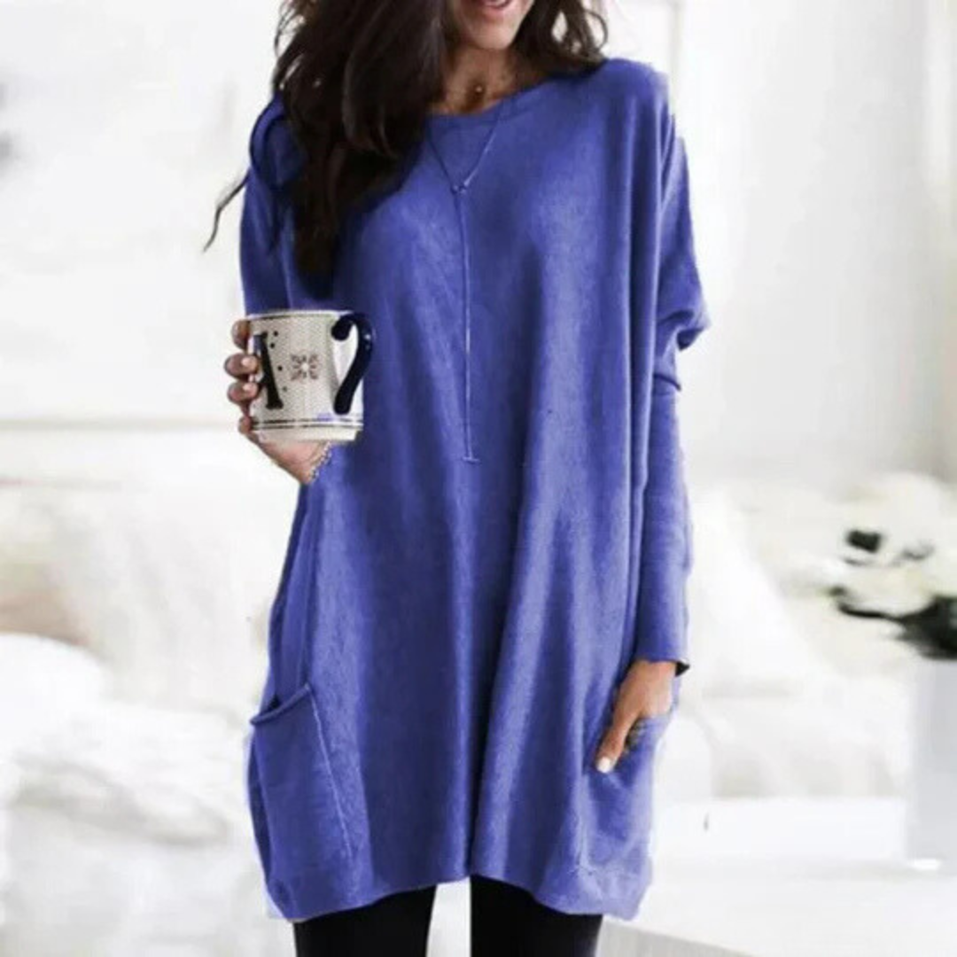 Maglione Oversize | Misto Cotone | Con Tasche