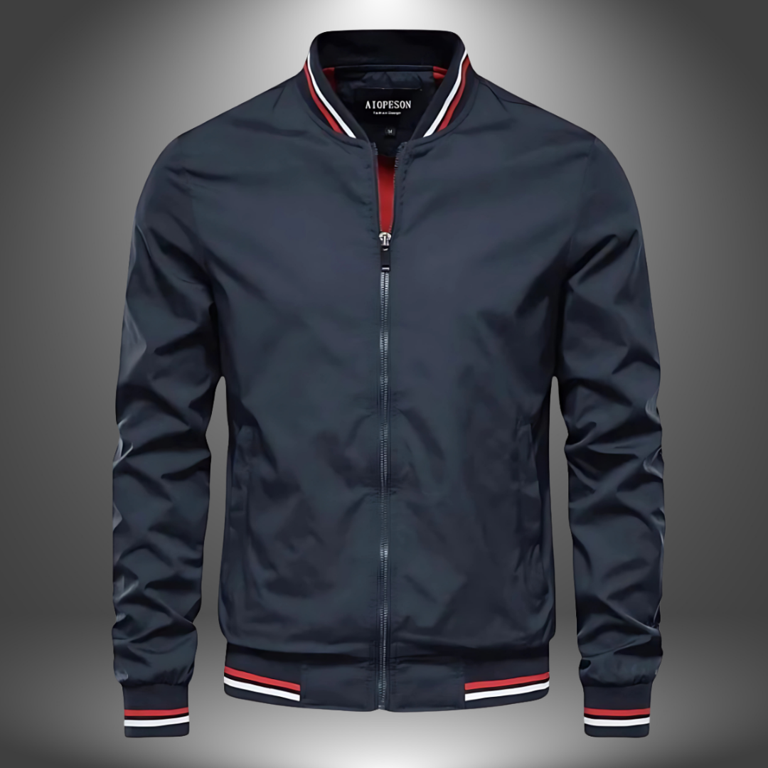Bomber Leggera con Zip