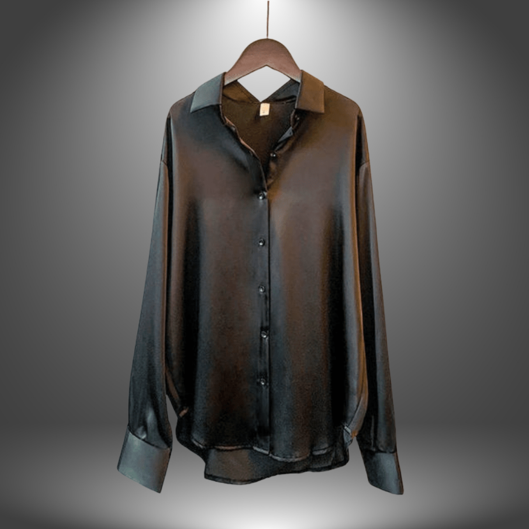 Camicia Satinata Fluida